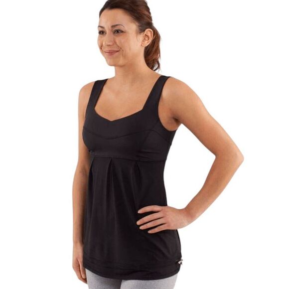LULULEMON ATHLETICA Tame Me Tank in Black Size 4 - Picture 2 of 8